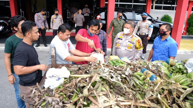 100 kg ganja dalam pick up