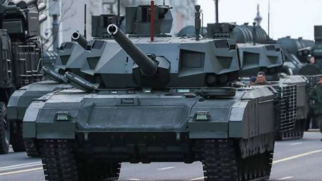 VIVA Militer: Tank T-14 Armata milik Angkatan Bersenjata Federasi Rusia (VSRF)