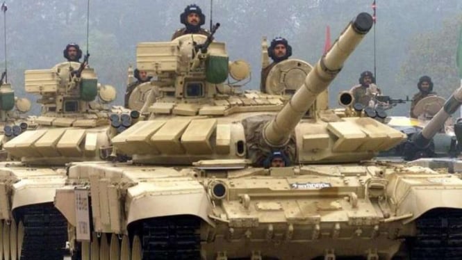 VIVA Militer: Tank T-90MS milik Angkatan Bersenjata India