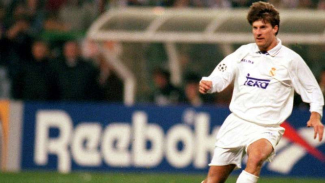 Michael Laudrup saat membela Real Madrid