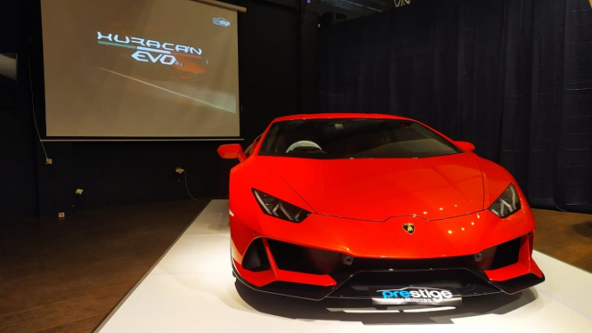 Lamborghini Huracan Evo mendarat di Indonesia