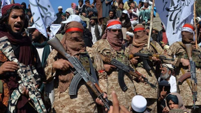 VIVA Militer: Anggota milisi Taliban di Afghanistan