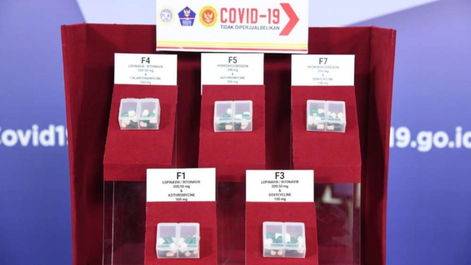 Formulasi obat yang ditemukan BIN dan Unair untuk pasien Covid-19