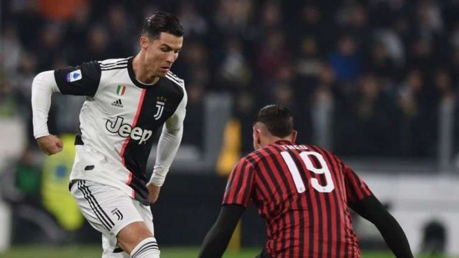 Juventus Vs AC Milan di Coppa Italia