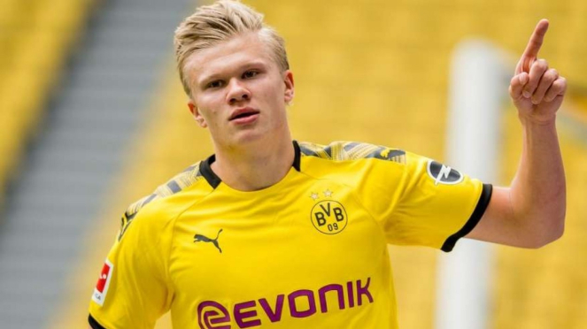 Striker Borussia Dortmund, Erling Haaland