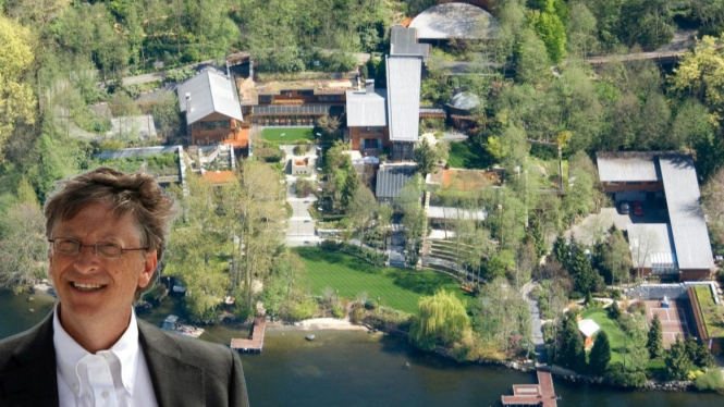 Bill Gates House. Image via: Business Insider