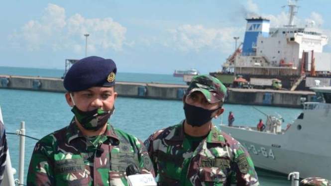 VIVA Militer : Komandan Lanal Banten Kolonel Laut (P) Golkariansyah 