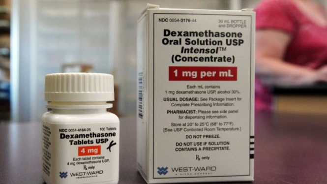 Peneliti di Inggris mengatakan pengobatan menggunakan dexamethasone bisa menyembuhkan sebagian pasien COVID-19.