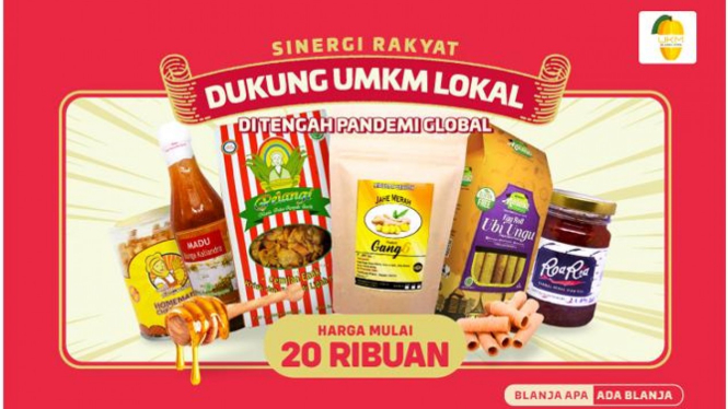 toko virtual #SinergiRakyat di marketplace blanja.com