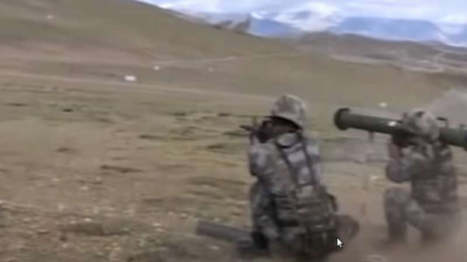 VIVA Militer : Tentara China latihan militer di Ladakh, Lembah Galwan