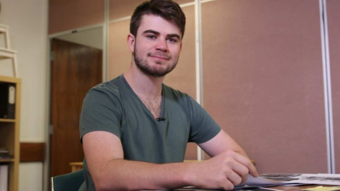 Cameron Carr, 21 tahun, akan mulai mengambil program pascasarjana di tahun 2021.