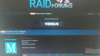 Geger Ratusan Ribu Data Tes COVID-19 Indonesia Dijual Hacker