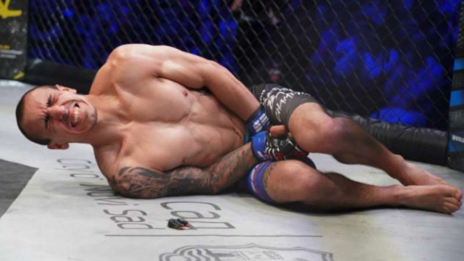 Petarung UFC Serbia mengerang kesakitan