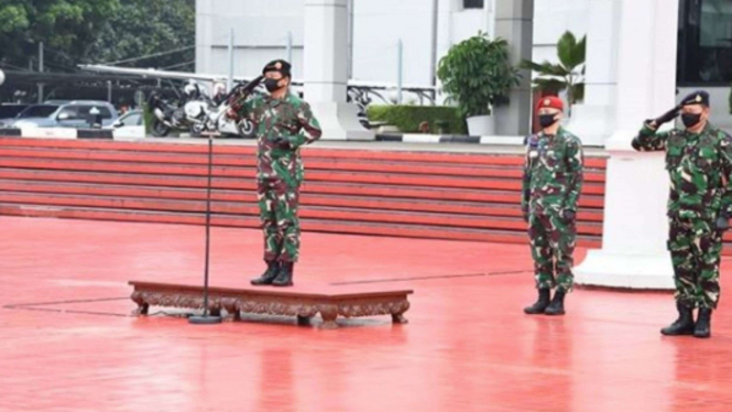 VIVA Militer: Panglima TNI Hadi Tjahjanto Lantik 83 Pati TNI