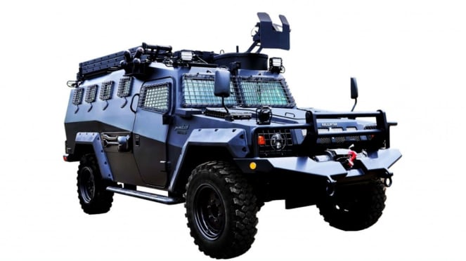 VIVA Militer: Kendaraan Khusus Komodo 4x4 Battering Ram