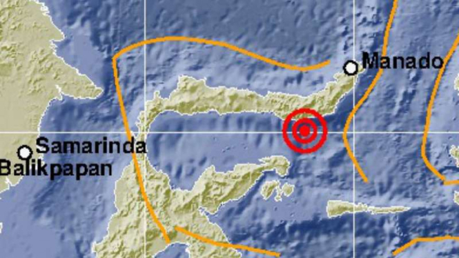 Gempa magnitudo 6,3 guncang Bolaanguki, Sulut.