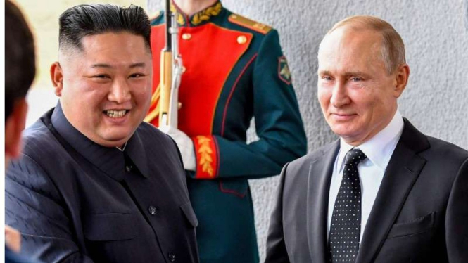 VIVA Militer : Kim Jong Un dan Vladimir Putin