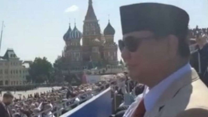 VIVA Militer: Menteri Pertahanan Prabowo Subianto di Moskow.