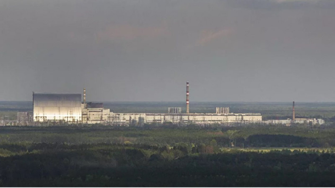 Pembangkit Listrik Tenaga Nuklir Chernobyl.