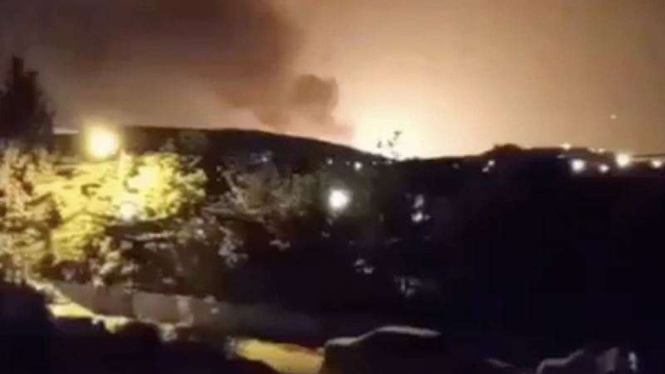 VIVA Militer: Sebuah ledakan bangunan di dekat kota Teheran, Iran