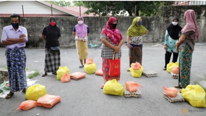 Pengungsi Rohingya di Kuala Lumpur, Malaysia. 