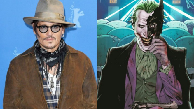 Johnny Depp dirumorkan akan memerankan tokoh Joker.