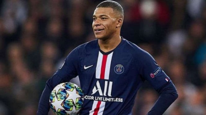 Bomber Paris Saint-Germain, Kylian Mbappe.