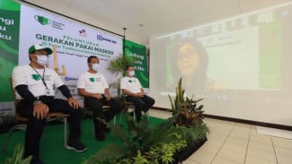 Gerakan Pakai Masker, BRI Dukung Aktivitas Ekonomi Pasar Tradisional