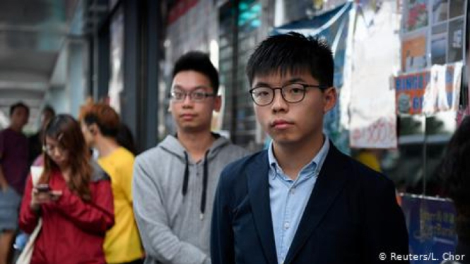 Aktivis demokrasi dari Hong Kong, Joshua Wong.-Reuters/L. Chor