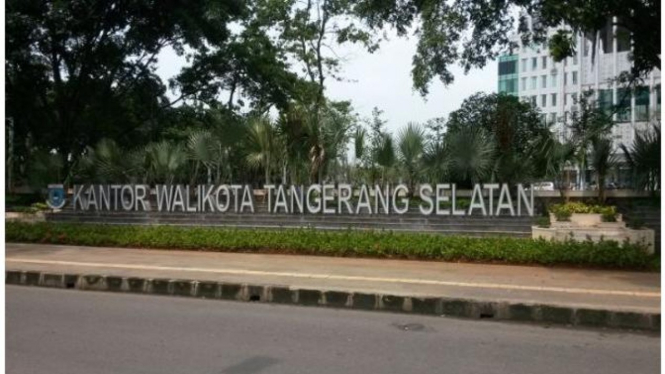 Kantor Walikota Tangerang Selatan (Sumber/Tangselmedia)