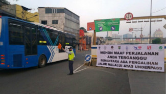 Underpass Senen Ditutup Selama Sebulan, Ini Jalur Alternatifnya