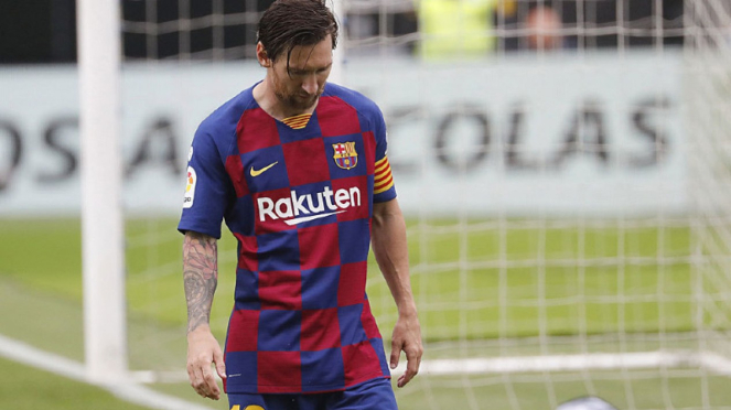 Megabintang Barcelona, Lionel Messi