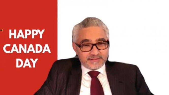 Dubes RI untuk Kanada, Abdul Kadir Jailani, dalam webinar untuk memperingati Hari Nasional Kanada (Canada Day), yang berlangsung Rabu malam WIB 1 Juli 2020