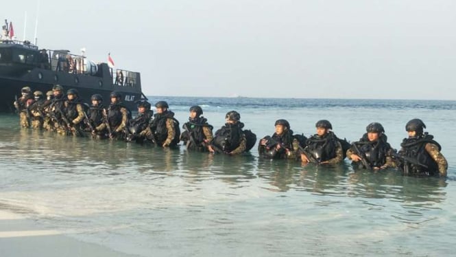 VIVA Militer: Prajurit Komando Pasukan Katak (Kopaska) TNI AL