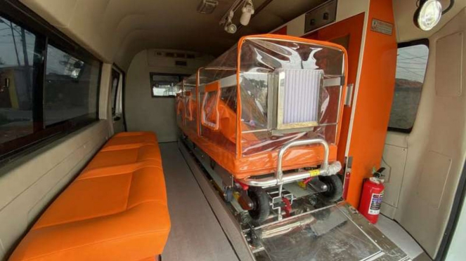 Ilustrasi kabin ambulans DFSK
