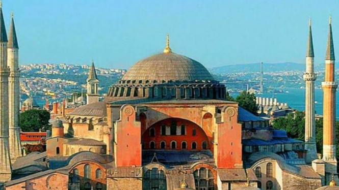 Situs warisan dunia Unesco, Haghia Sophia. 