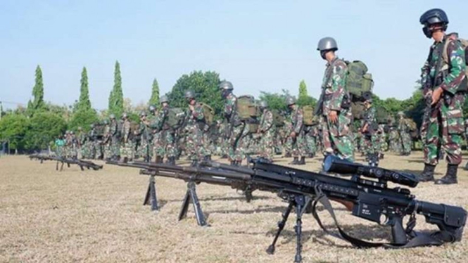 VIVA Militer: Prajurit TNI.