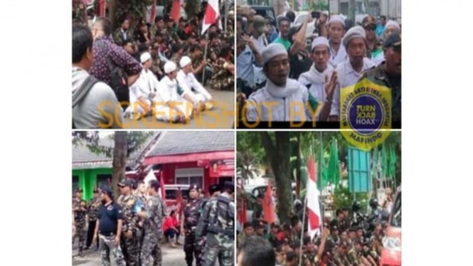 Hoax Banser dan FPI geruduk kantor PDIP terkait isu PKI