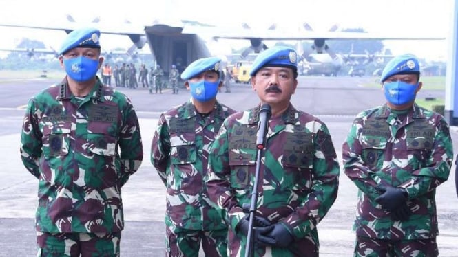 VIVA Militer : Panglima TNI Marsekal Hadi Tjahjanto
