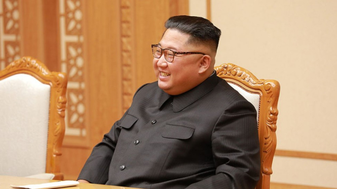 Media milik pemerintah Korut menyebut Kim memperingatkan jajarannya bahwa pelonggaran prosedut anti-Covid bakal berdampak buruk.-Getty Images


