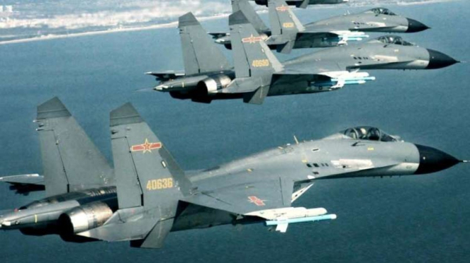 VIVA Militer: Jet tempur Tentara Pembebasan Rakyat China (PLA), Shenyang J-11
