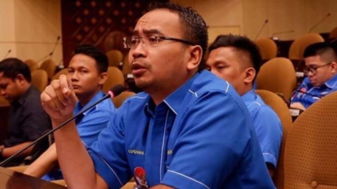 Wakil Bendahara Umum Bidang Organisasi DPP KNPI, Luqman Saifudin.