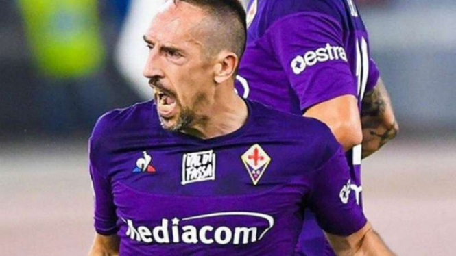 Franck Ribery saat masih membela Fiorentina.