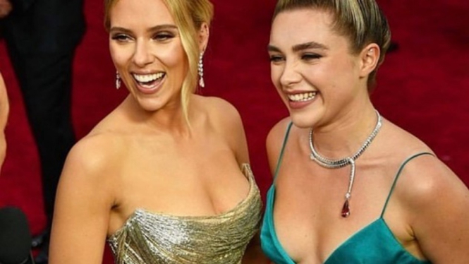 Scarlett Johansson dan Florence Pugh.