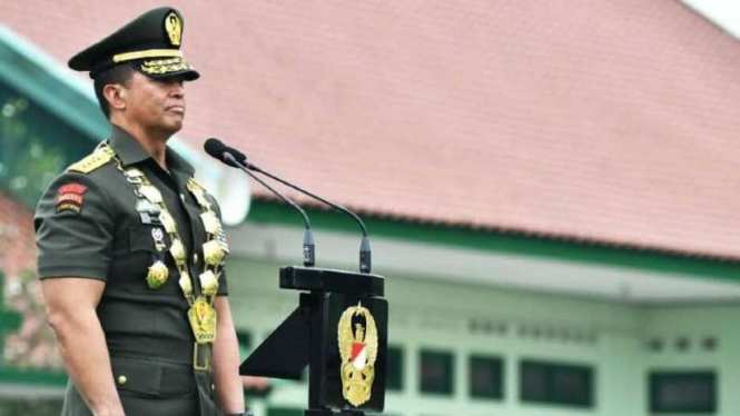 Kepala Staf TNI Angkatan Darat Jenderal Andika Perkasa.