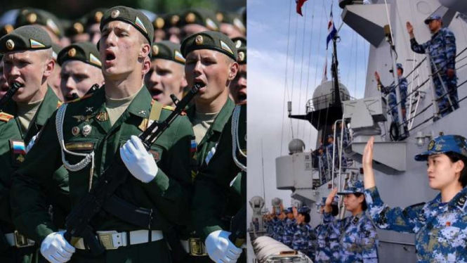 VIVA Militer: Tentara Rusia dan China.