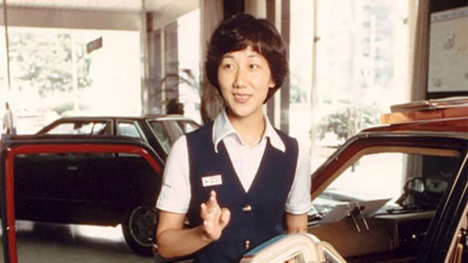 Kyoko Shimada, desainer mobil Nissan perempuan di Jepang.