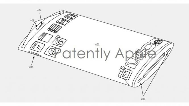 Ponsel lipat Apple.