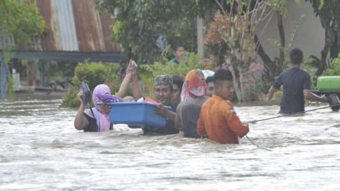 Banjir di Luwu, Sulawesi Selatan