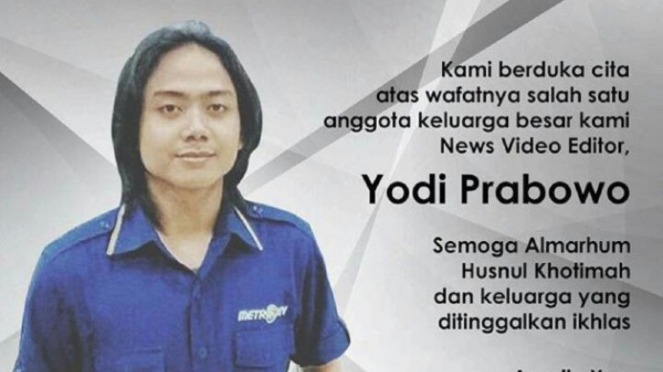 Editor Metro TV Yodi Prabowo